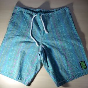 Vintage Ocean Pacific Short 90's Pattern Size S Made In Canada